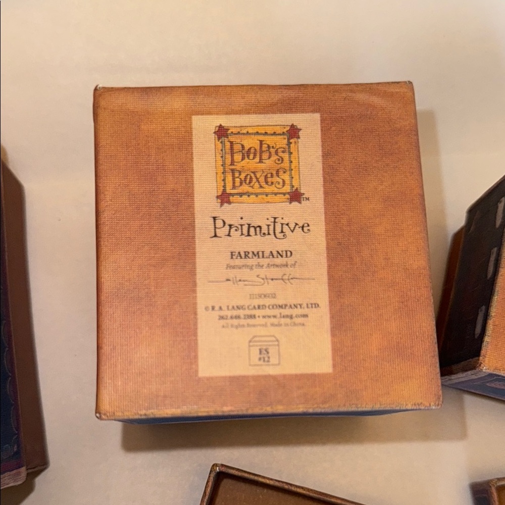 Rustic Farm Animal Decorative Boxes - Picture 9 of 16